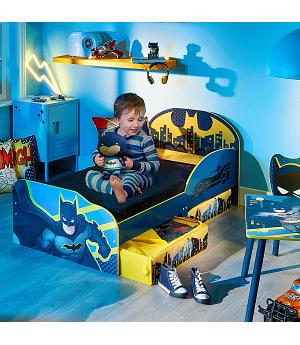 CAMA INFANTIL DE BATMAN + COLCHÓN + ALMOHADA - APART90822